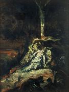 Emile Bernard La Vierge au pied le la Croix France oil painting artist